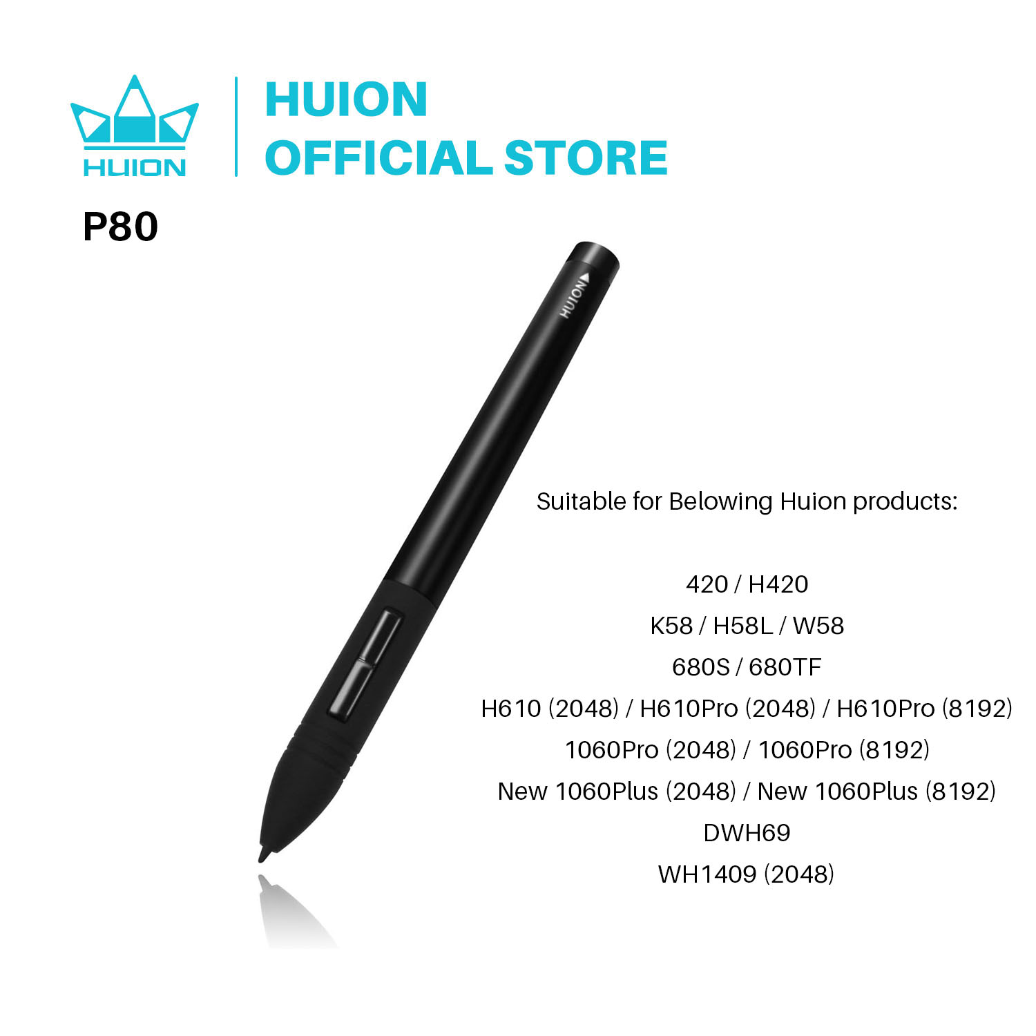 Huion Tablet Accessories - HUION PEN80 grafik tablet kalem dijital