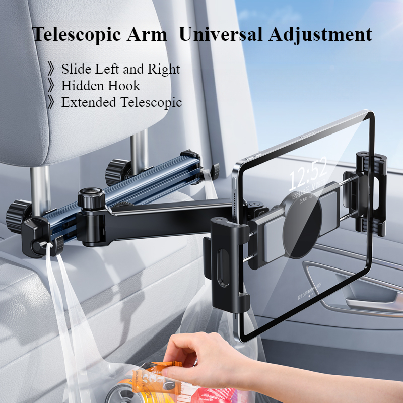 Toddler Tablet Accessories - Hipacool Teleskopik Araç Telefonu Tutucu Tablet