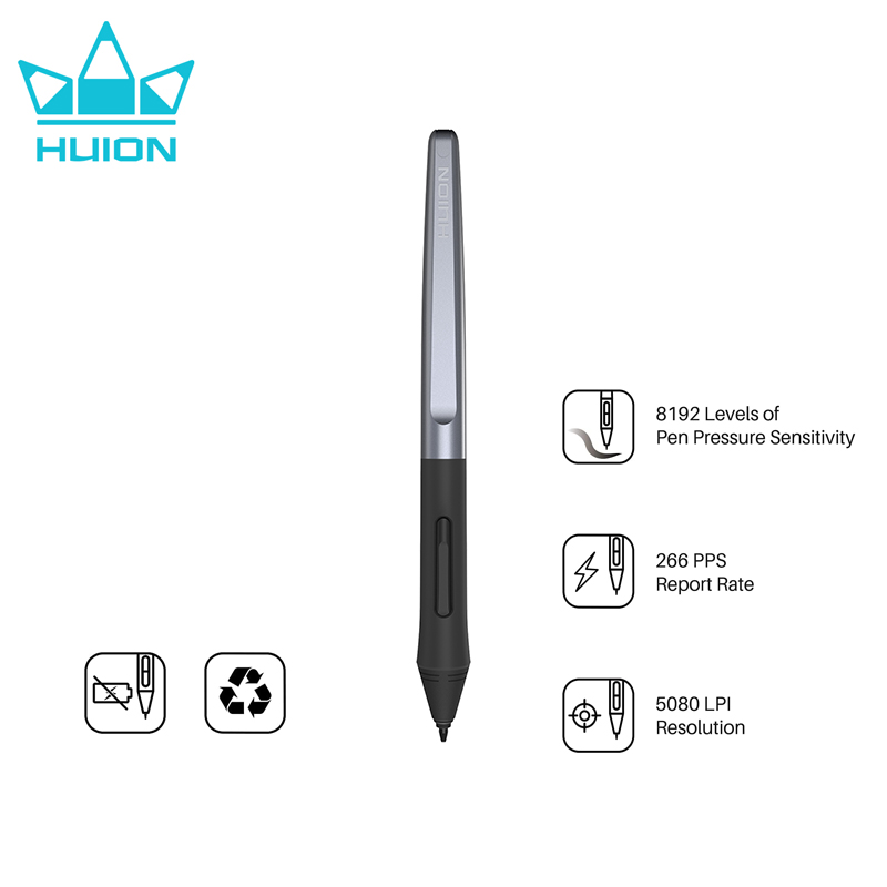 Huion Tablet Accessories - HUION PW100 pil ücretsiz Stylus dijital