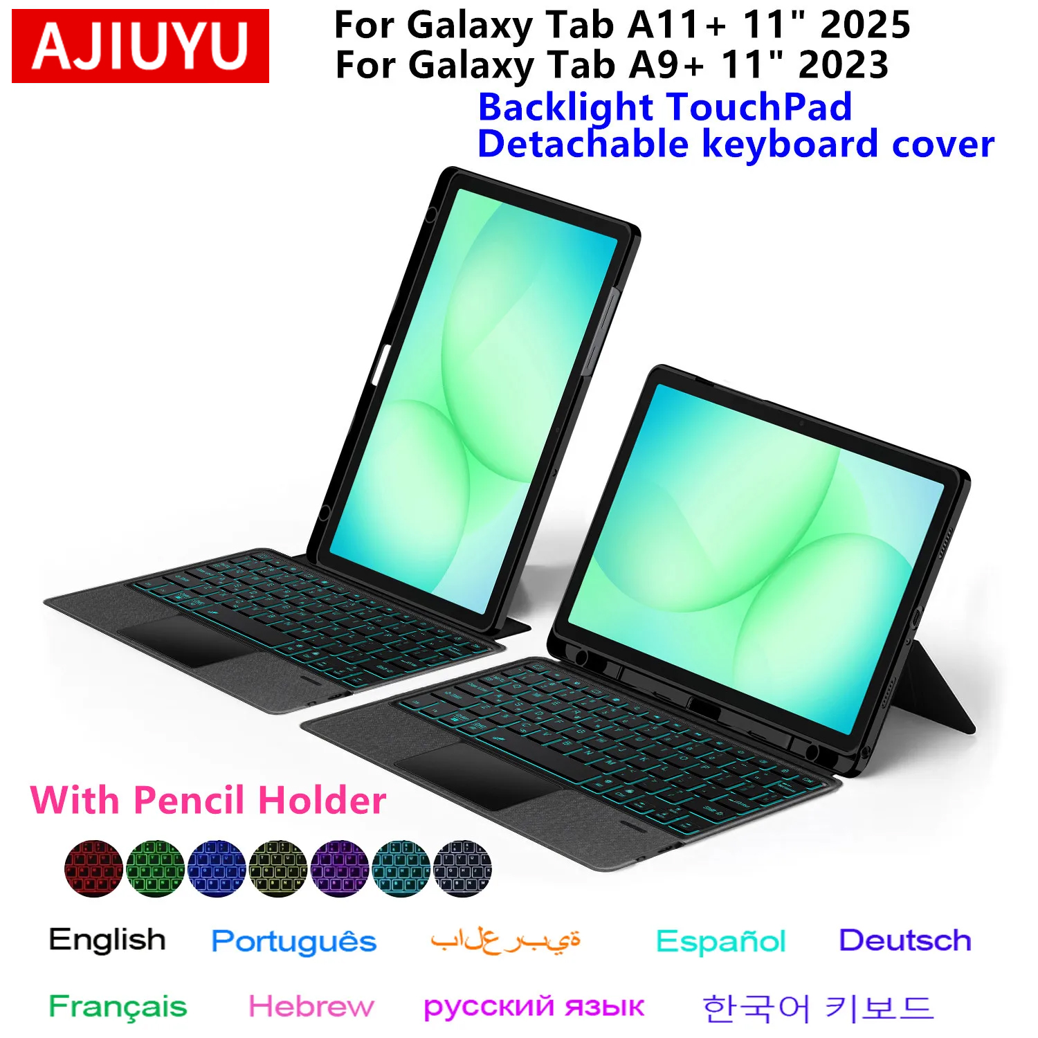 Samsung Tablet Keyboard Accessories - Samsung Galaxy Tab A11 Plus için