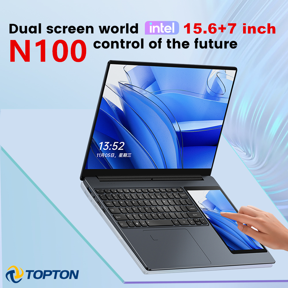 Onn Tablet Accessories - Topton L10 Çift Ekranlı Laptop 15.6