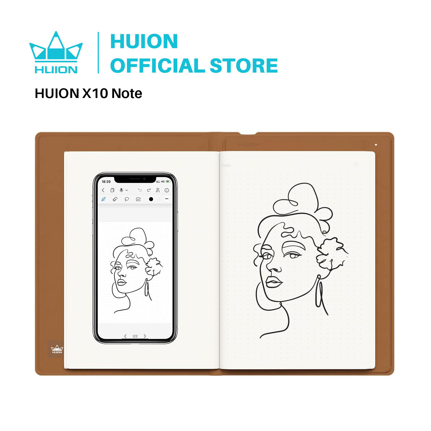 HUION Note 2'si 1 Arada Dijita - Huion Tablet Accessories incelemesi ve fiyatı
