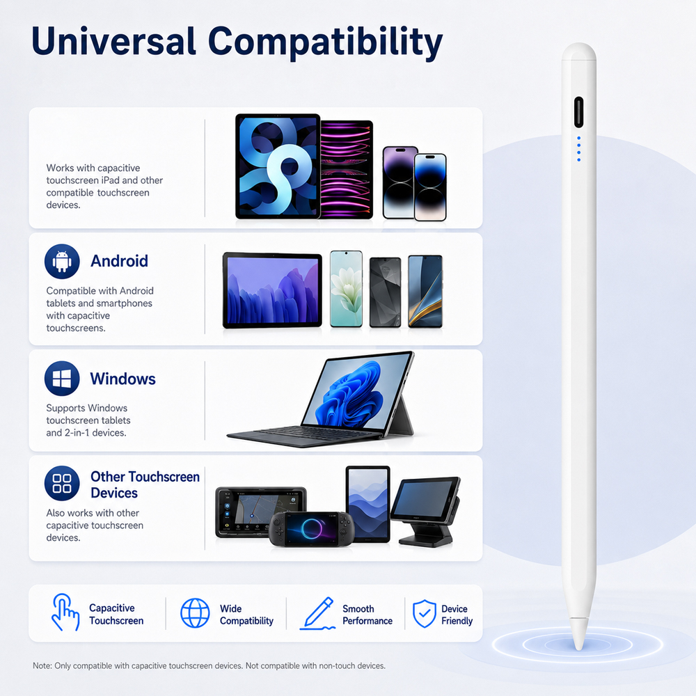 Evrensel Stylus Kalem Android  - Samsung Tablet Accessories Pen incelemesi ve fiyatı