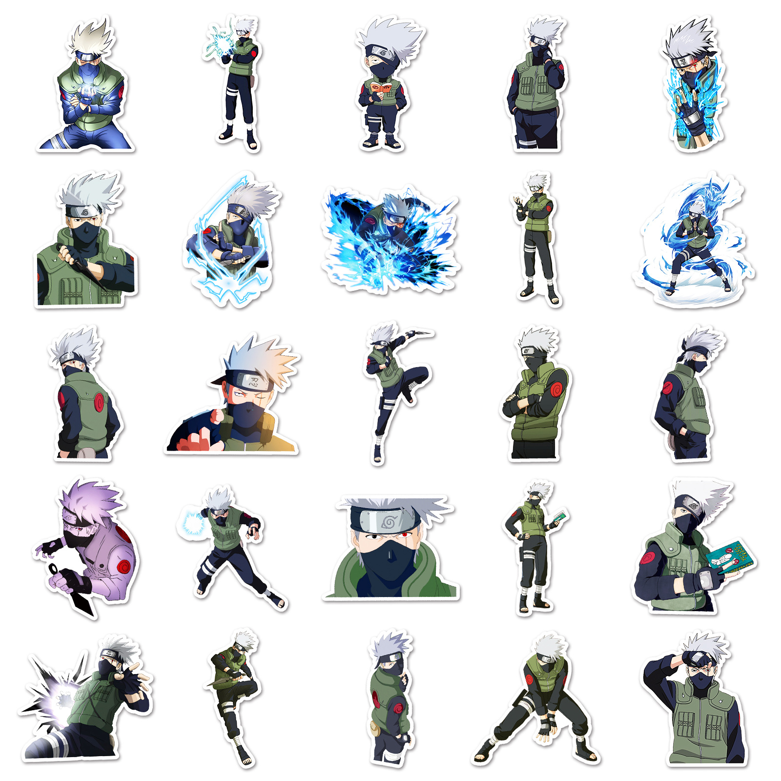 50 adet Anime Naruto Hatake Ka - Tablet Computer Accessories incelemesi ve fiyatı