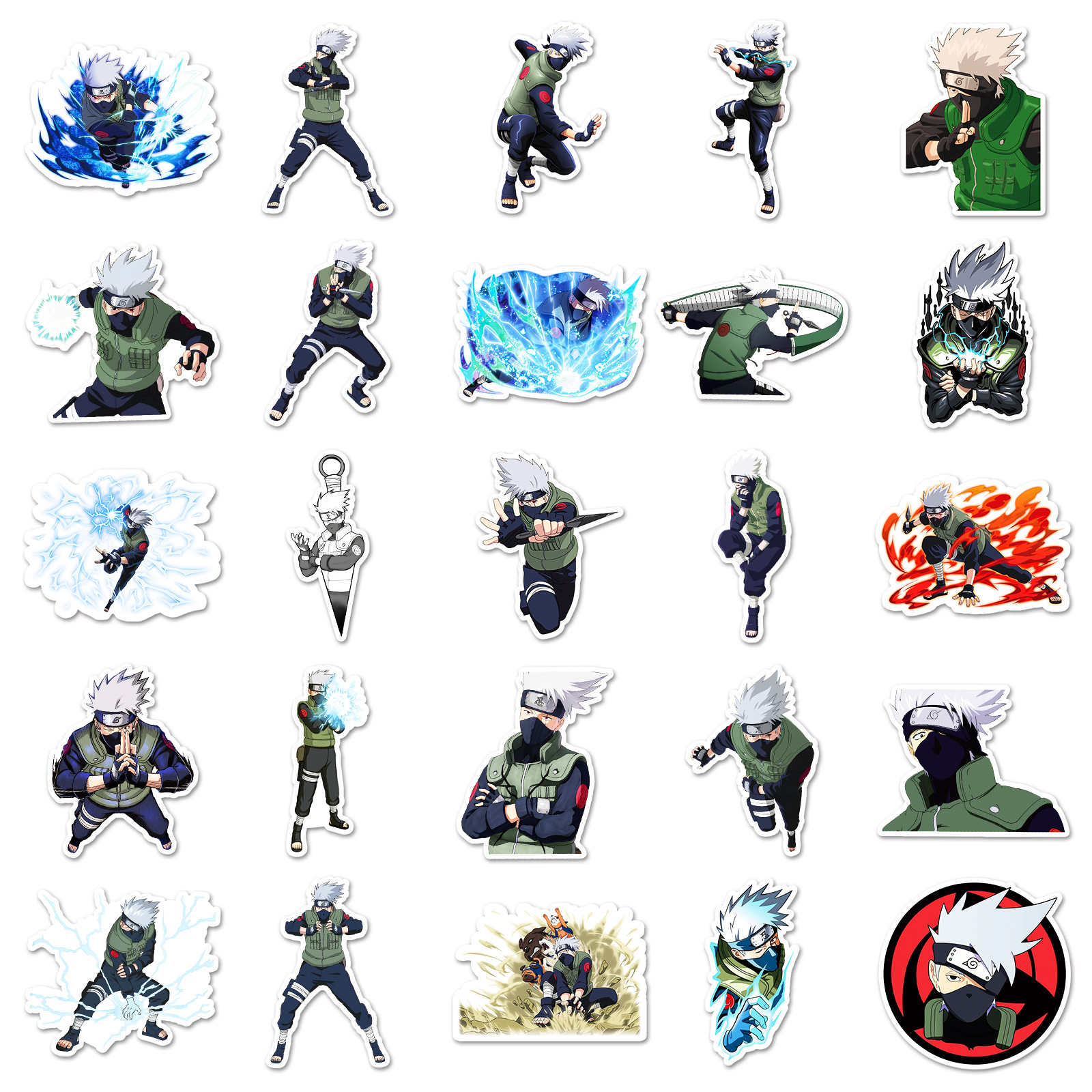50 adet Anime Naruto Hatake Ka - Tablet Computer Accessories incelemesi ve fiyatı