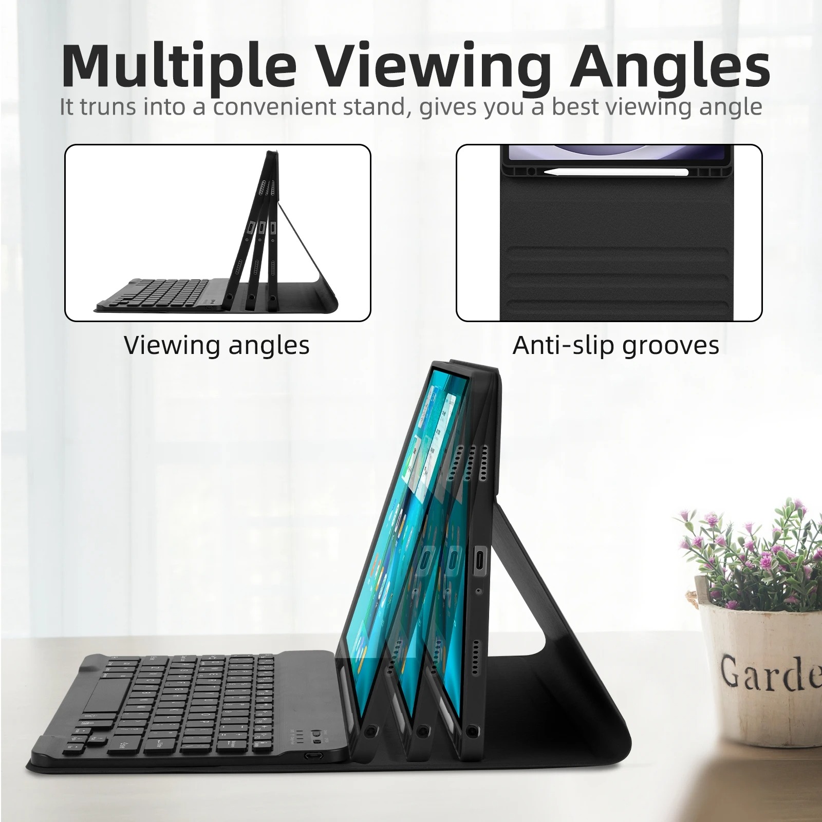 Samsung Galaxy Tab A9 Plus içi - Samsung Tablet Keyboard Accessories incelemesi ve fiyatı