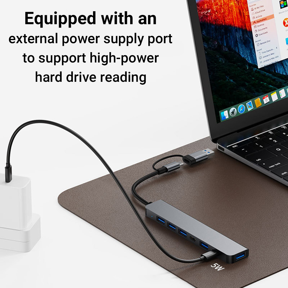 7'si 1 arada Çift Kafalı USB-C - Tablet Accessories For Reading incelemesi ve fiyatı