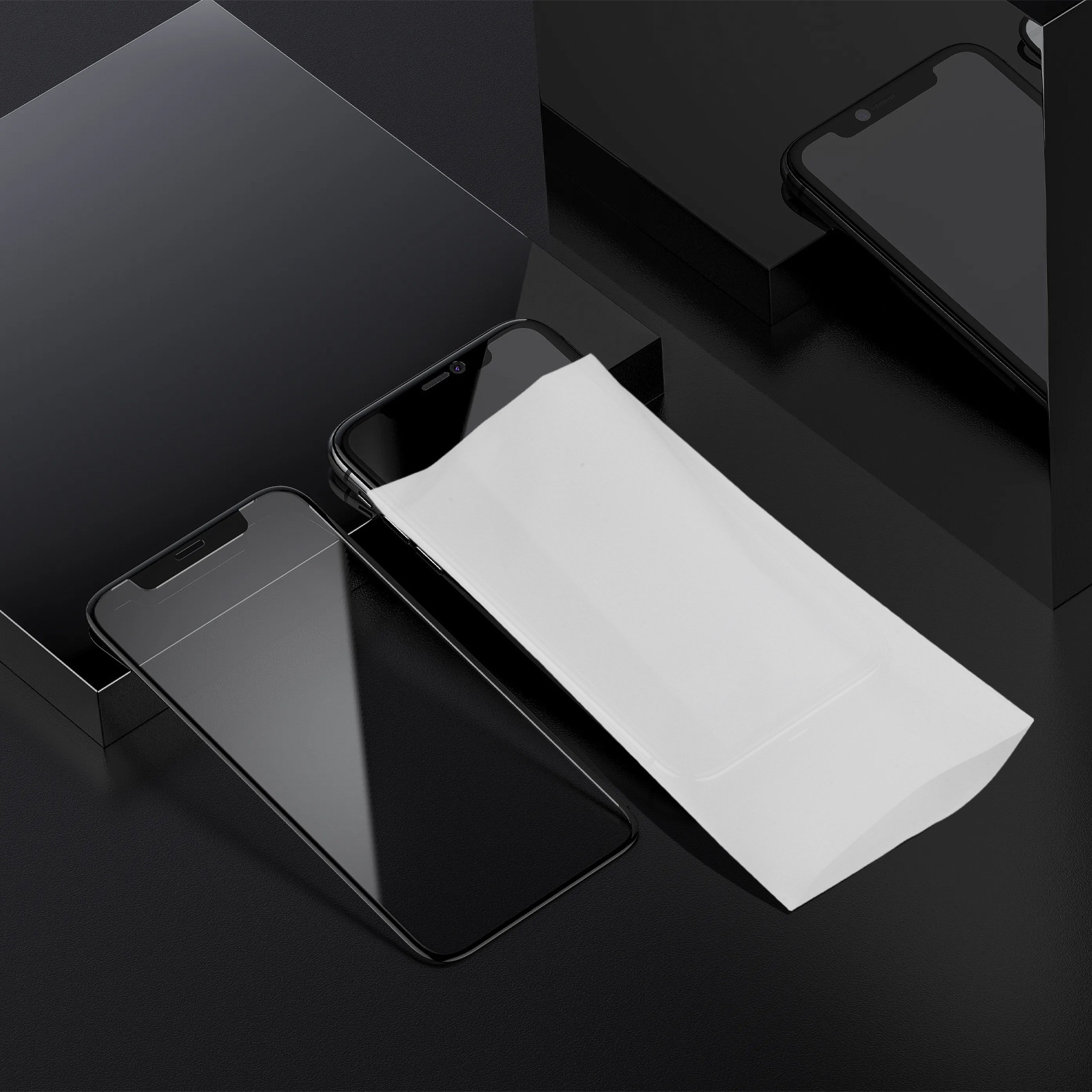 200 Adet Şeffaf Buzlu Düz Poşe - Screen Protector Matte incelemesi ve fiyatı