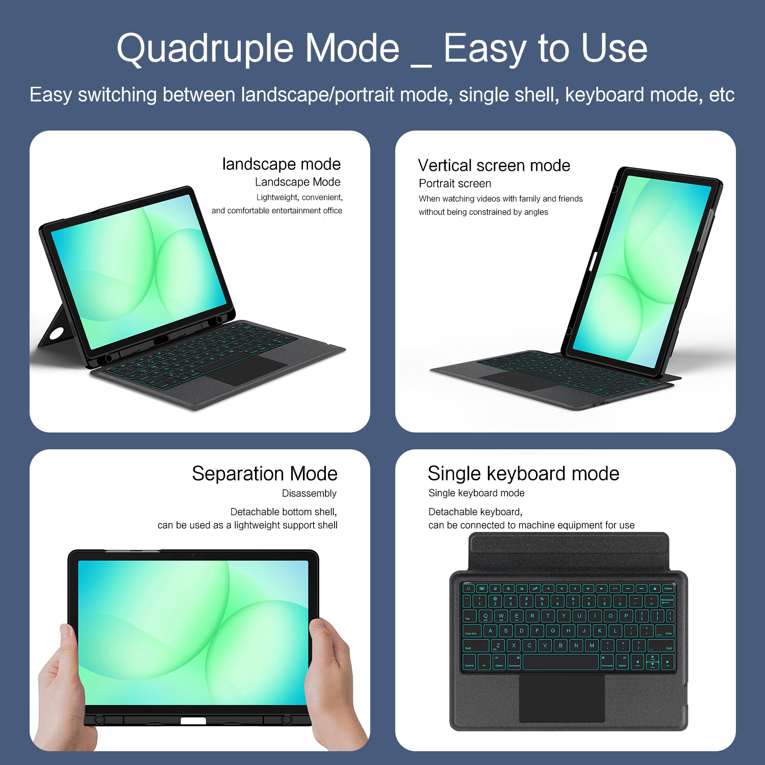 Samsung Galaxy Tab A11 Plus iç - Samsung Tablet Keyboard Accessories incelemesi ve fiyatı