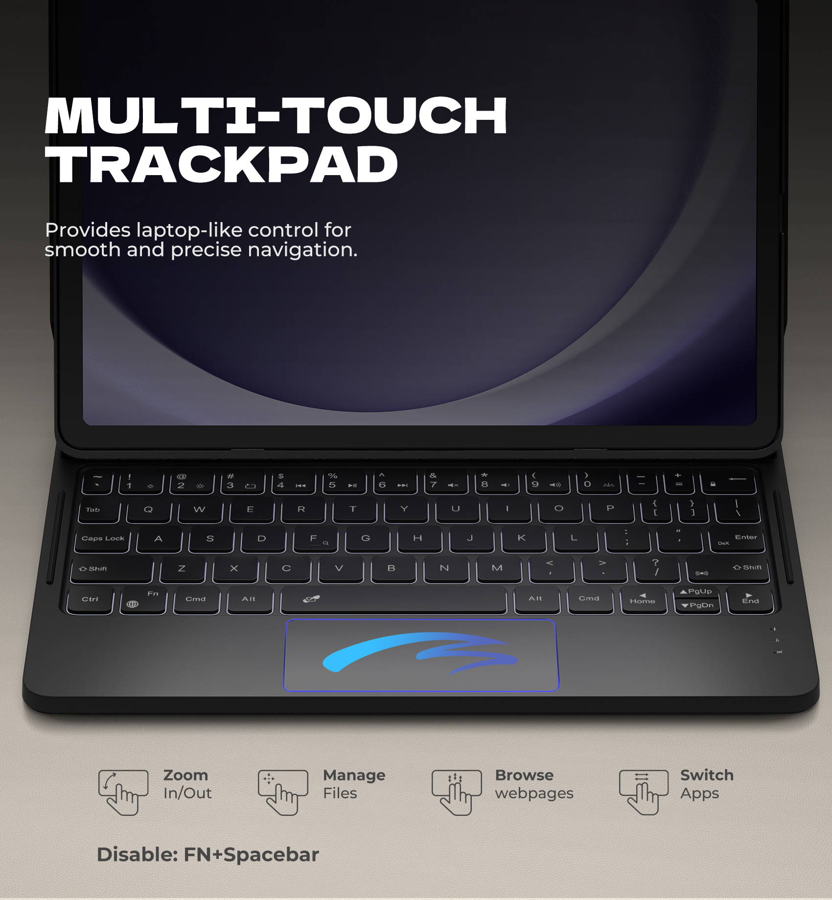 Samsung Galaxy Tab A9+Plus Kıl - Samsung Tablet Keyboard Accessories incelemesi ve fiyatı