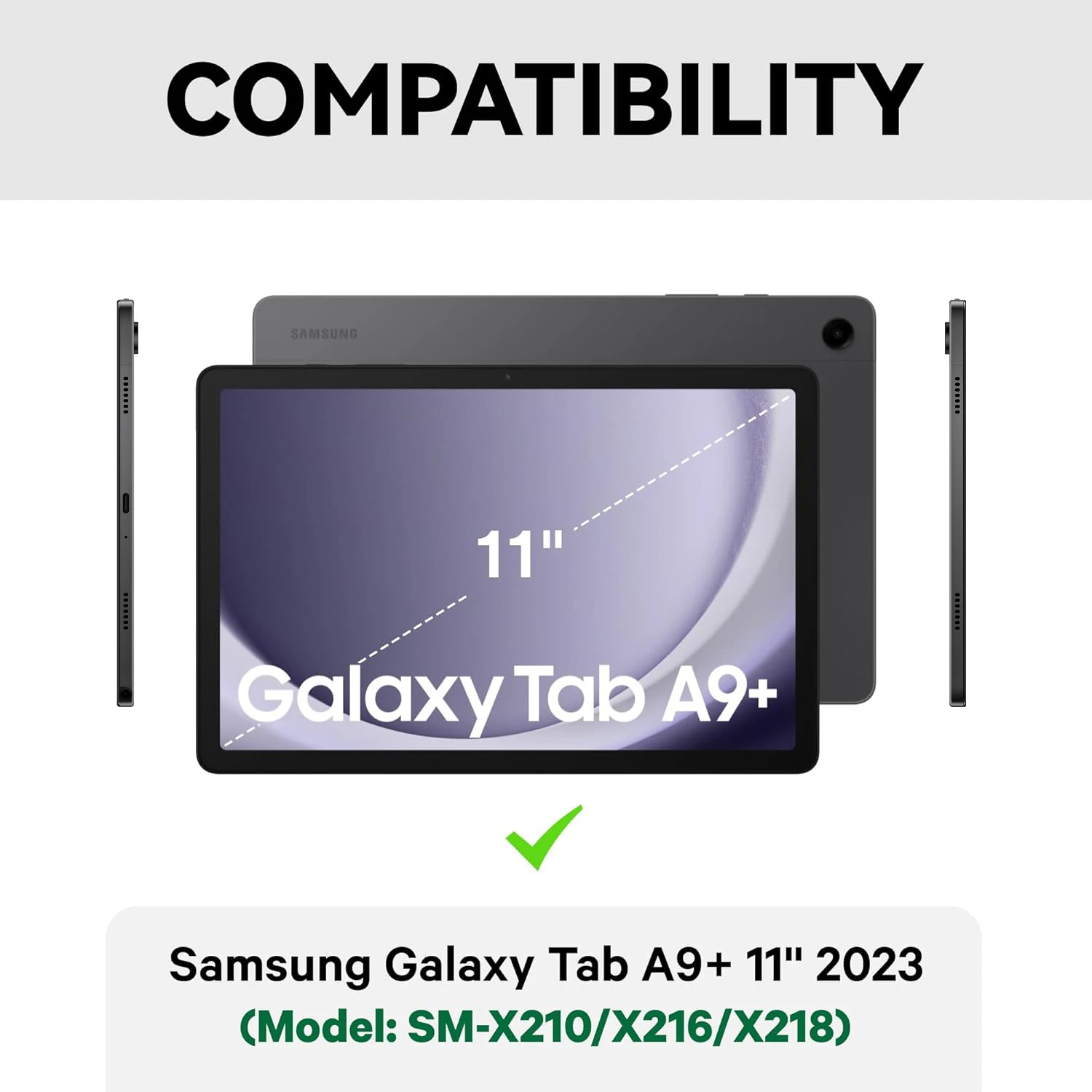 Samsung Galaxy Tab A9 Plus 11  - Samsung Tablet Keyboard Accessories incelemesi ve fiyatı