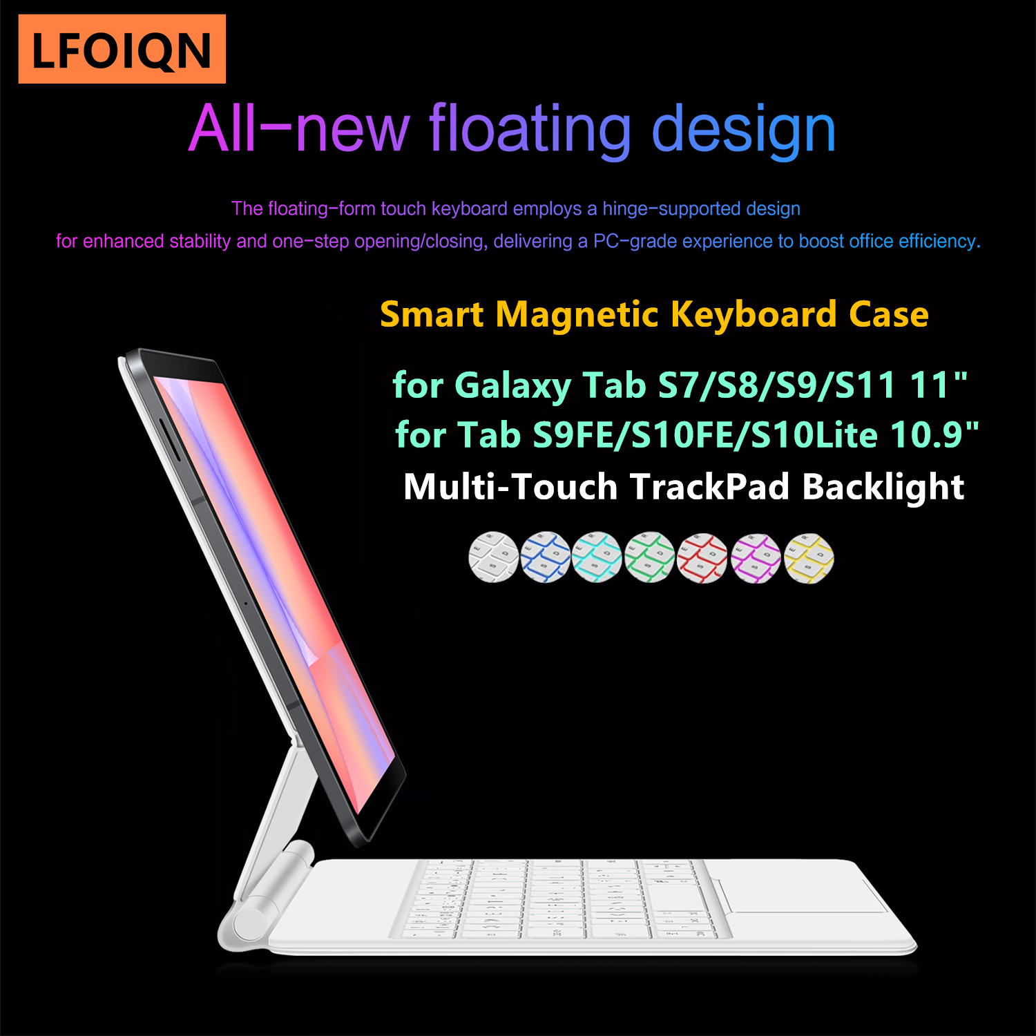LFOIQN Sihirli Klavye Samsung  - Samsung Tablet Keyboard Accessories incelemesi ve fiyatı