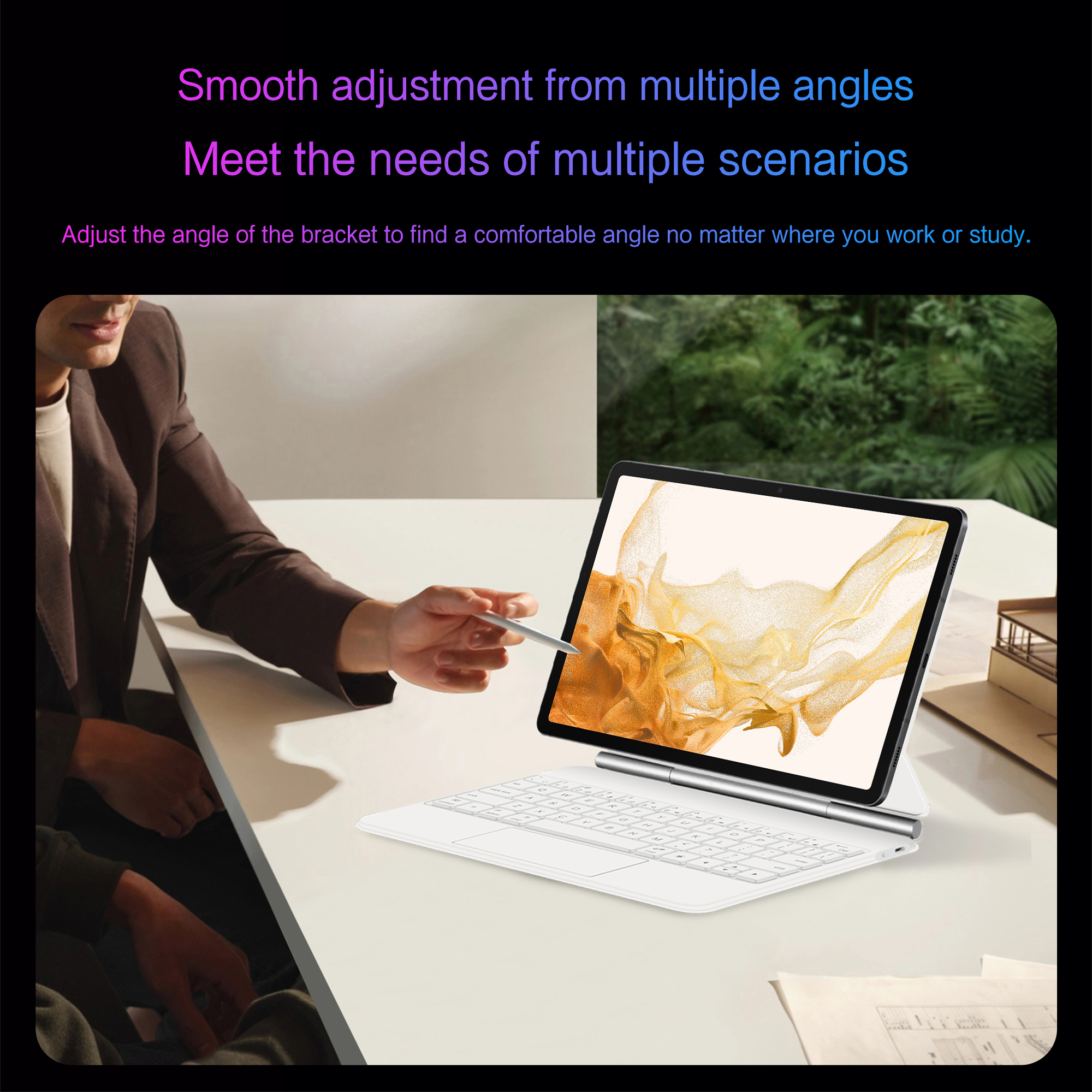 LFOIQN Sihirli Klavye Samsung  - Samsung Tablet Keyboard Accessories incelemesi ve fiyatı