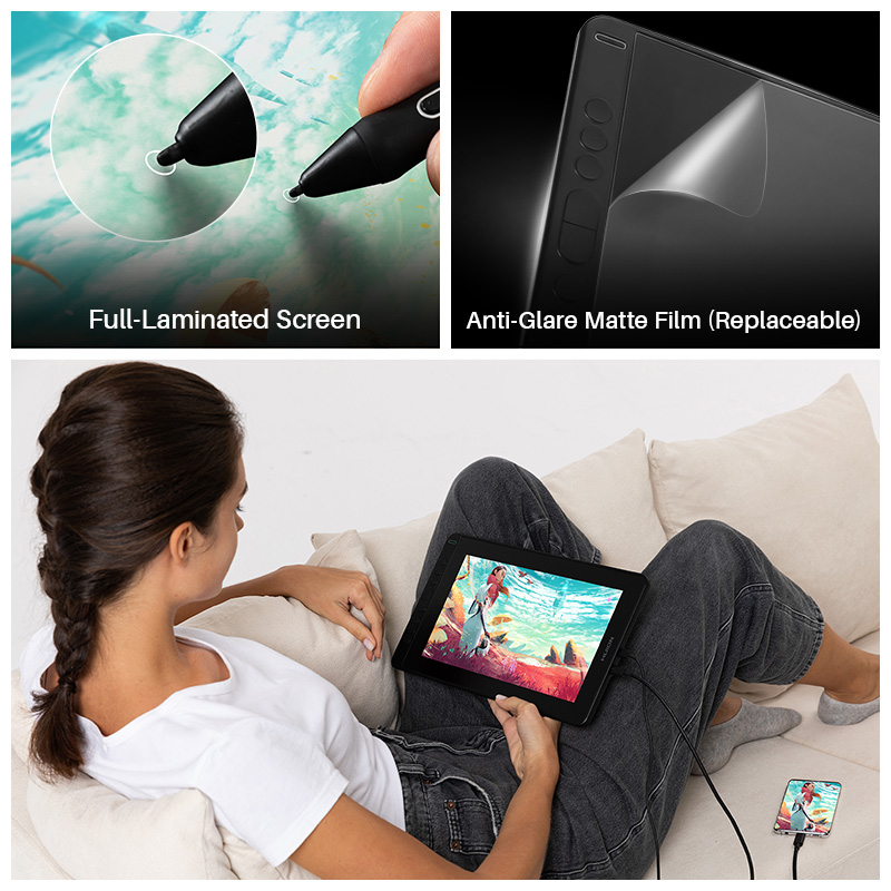 HUION Kamvas 12 Grafik Tablet  - Huion Tablet Accessories incelemesi ve fiyatı