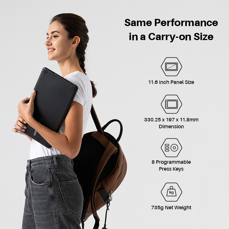 HUION Kamvas 12 Grafik Tablet  - Huion Tablet Accessories incelemesi ve fiyatı