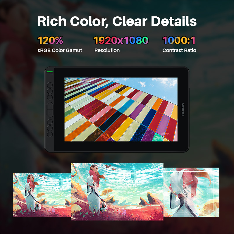 HUION Kamvas 12 Grafik Tablet  - Huion Tablet Accessories incelemesi ve fiyatı