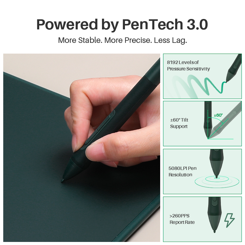 Huion Inspiroy 2 M H951P Grafi - Huion Tablet Accessories incelemesi ve fiyatı