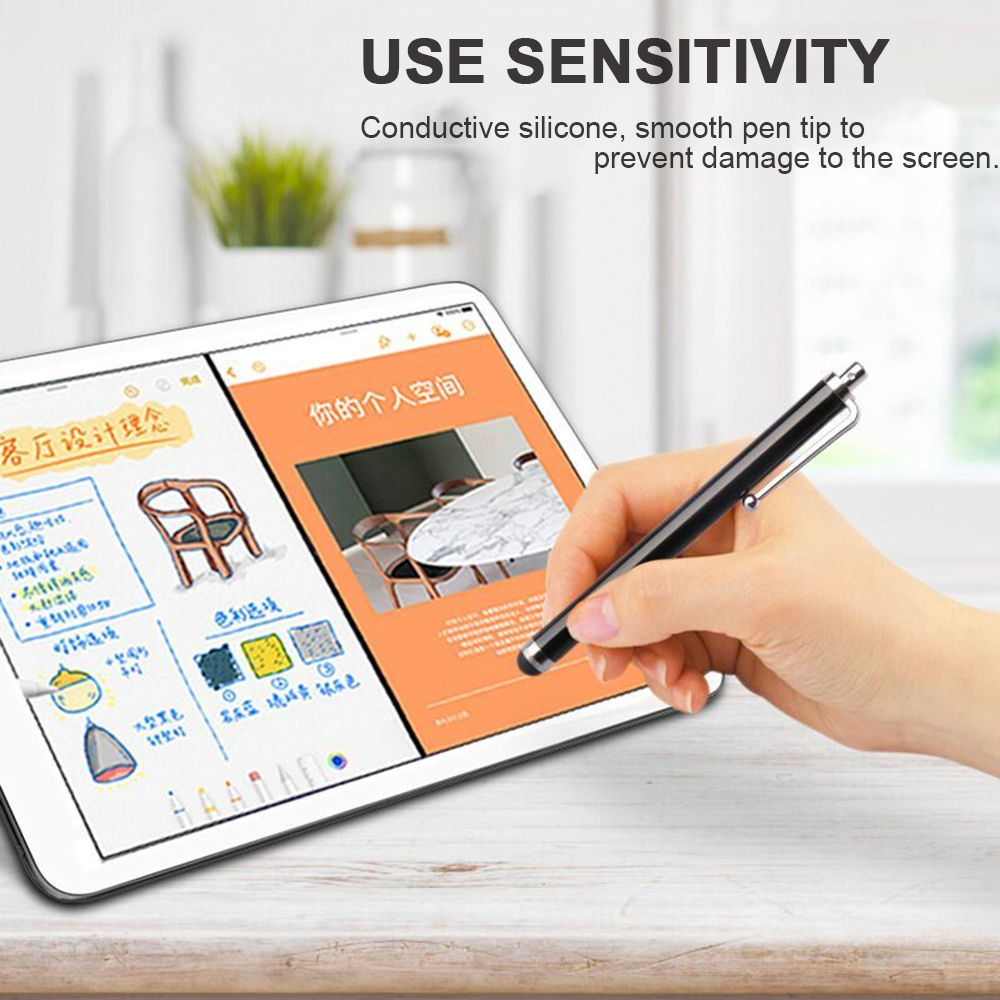 10 adet/grup Stylus Kalem Andr - Samsung Tablet Accessories Pen incelemesi ve fiyatı